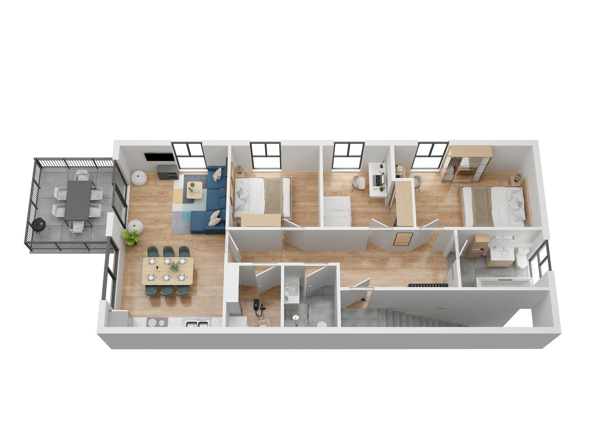 Moderne & Familienfreundliche Ferienwohnung Am Goitzschesee Pouch Exteriér fotografie